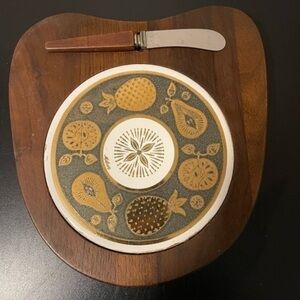 Vintage MCM Melcor Cheese Board